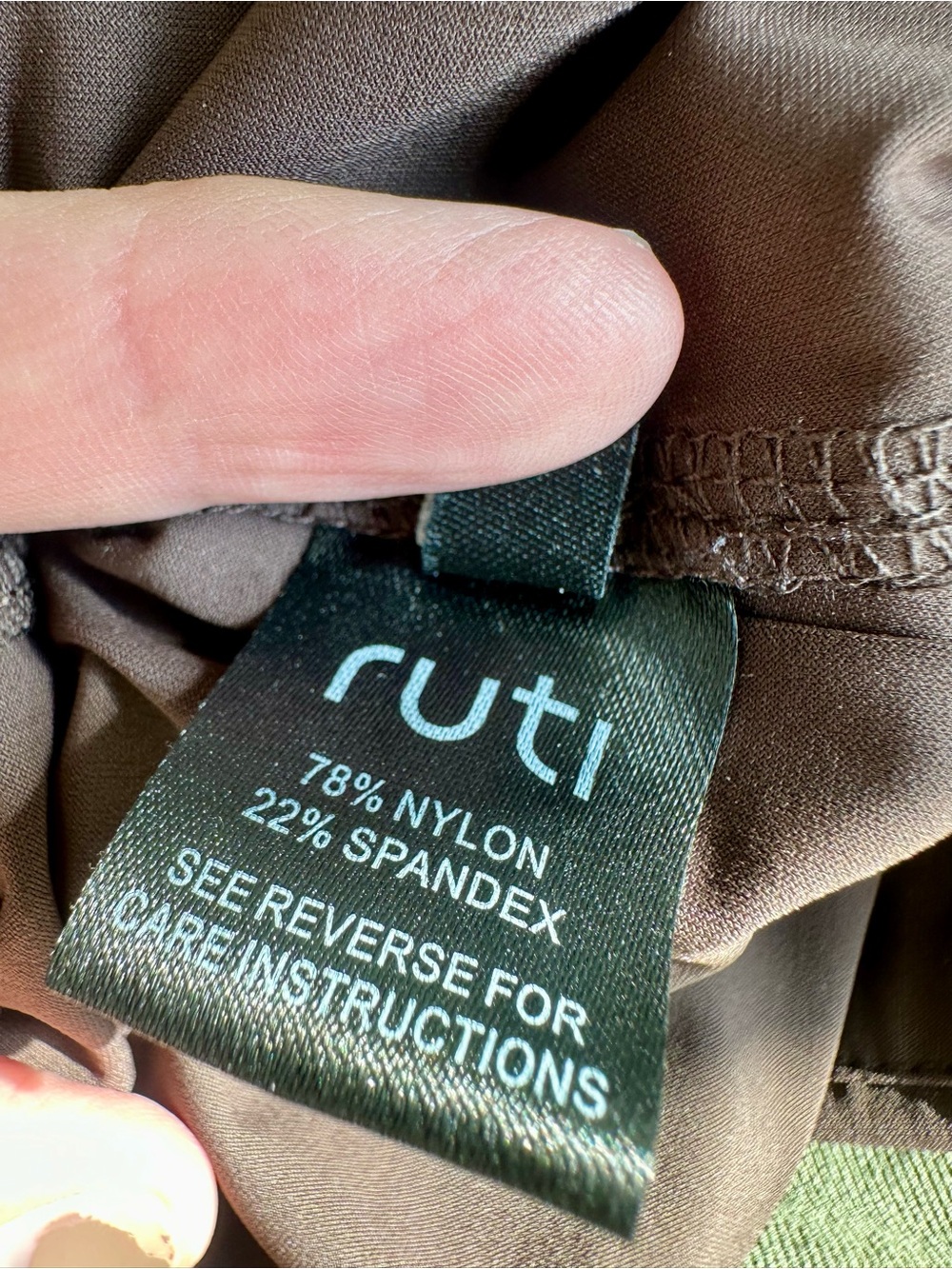 RUTI “ON THE LOOSE” WORK PANTS - SIZE 4 - COLOR: COFFEE // Worn once! - Picture 10 of 12